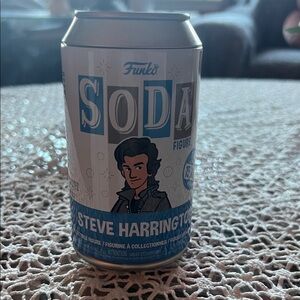 Funko Soda Steve Harrington Blue White Can